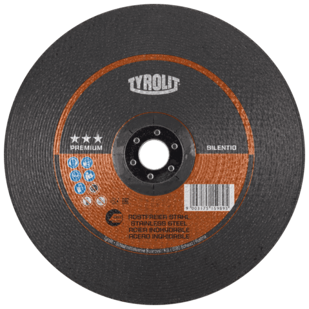 Grinding Wheel Premium Silentio stainless steel