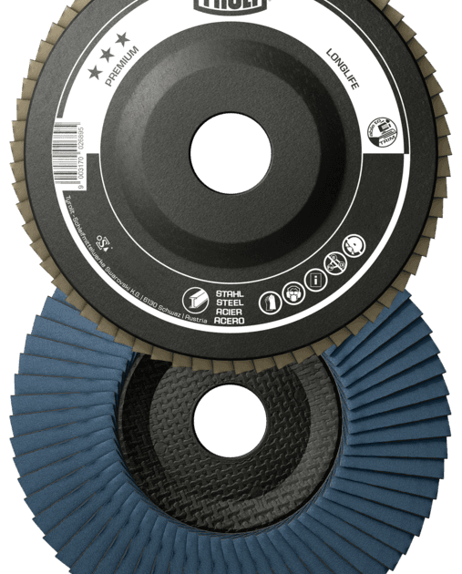 Flap disc Premium Longlife for steel