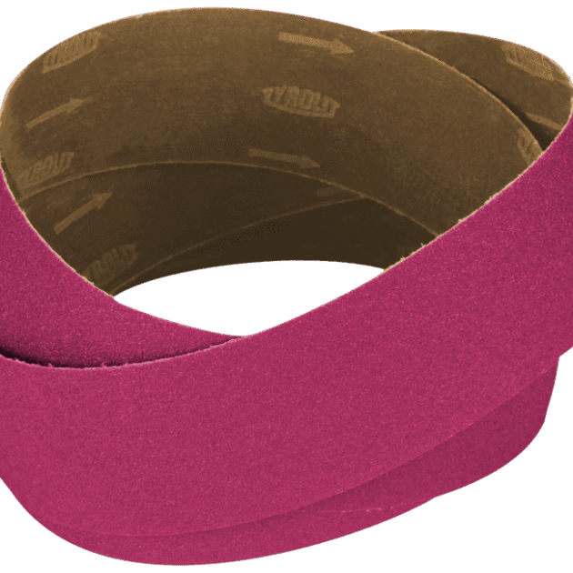 Belts contact grinder CERABOND X steel and stainless steel