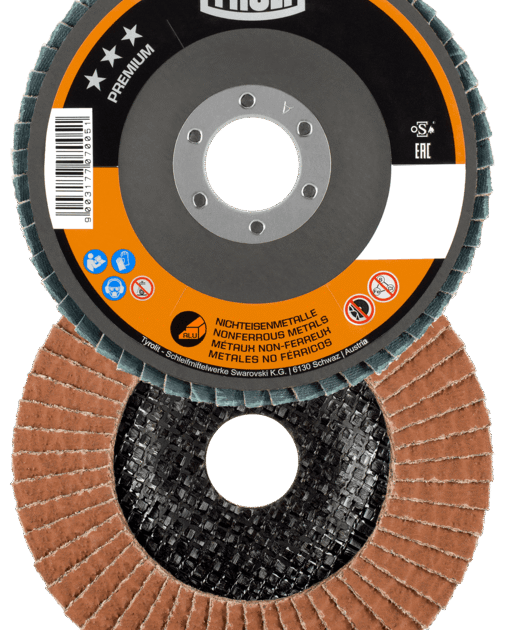 Flap disc Premium for nonferrous