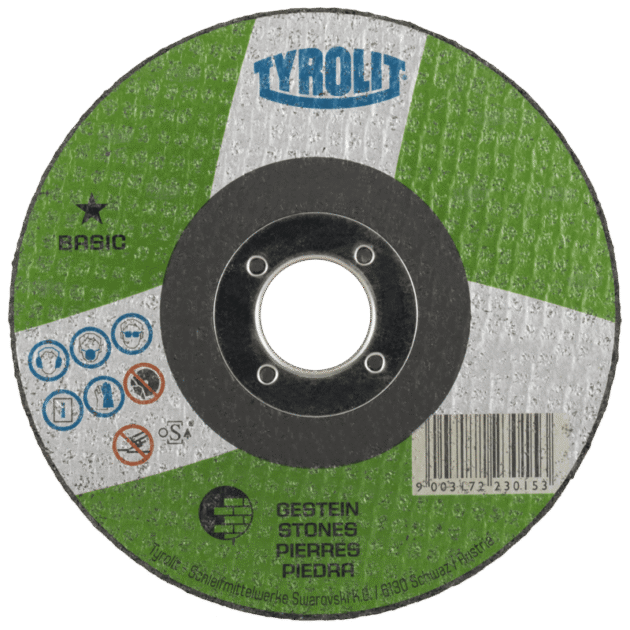 Cut off angle grinder Basic for stone