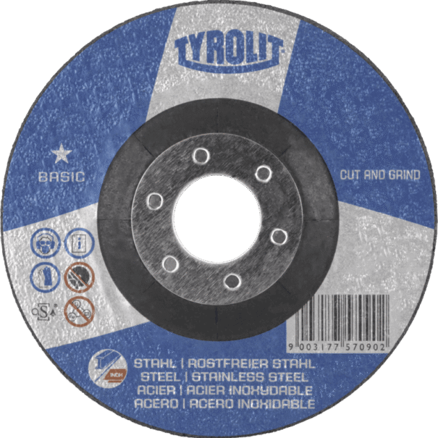 Cut off angle grinder Basic cut and grind 2in1