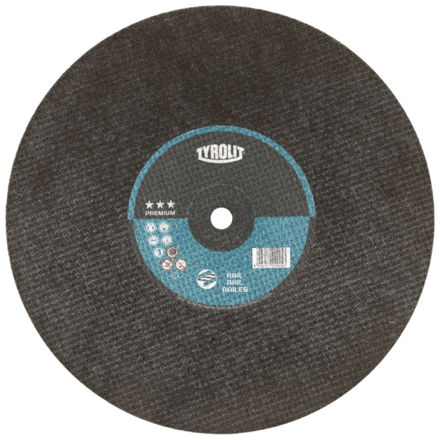 Cut off petrol saw Premium guided off hand for rails