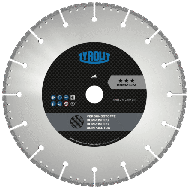 TYROLIT POWER diamond cut-off wheel