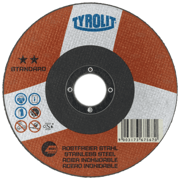 Cut off angle grinder Standard stainless steel