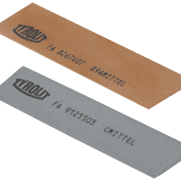 File knife blade vitrified bonded