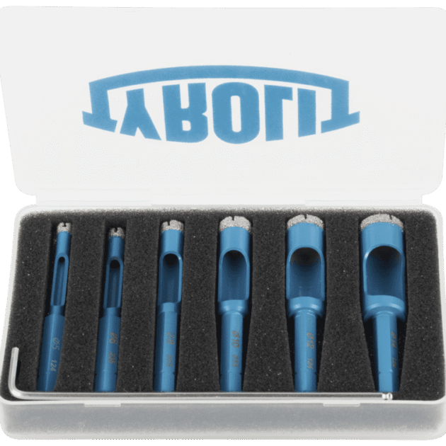 PREMIUM Tile drill-set Ø 5-14 mm