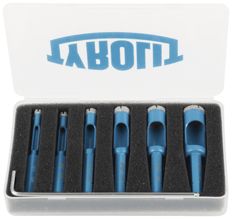 PREMIUM Tile drill-set Ø 5-14 mm