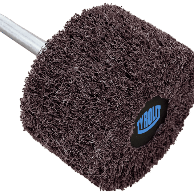 PREMIUM fleece flap wheels spindle mounted