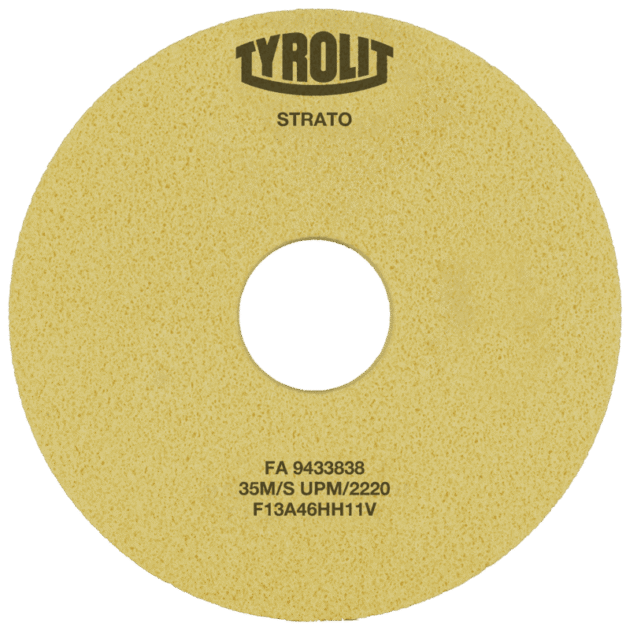 Reciprocating surface grinding wheels conventional ceramic