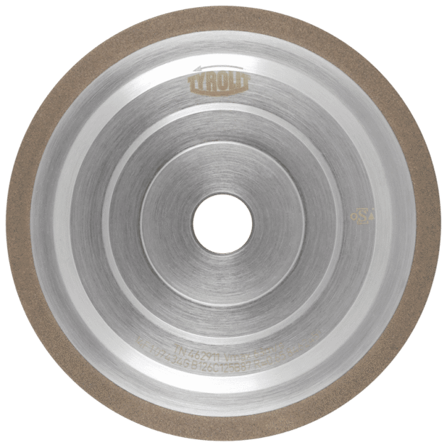 Resin-bonded CBN grinding wheels for tooth form grinding