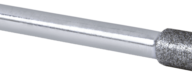 CBN mounted points galvanically bonded