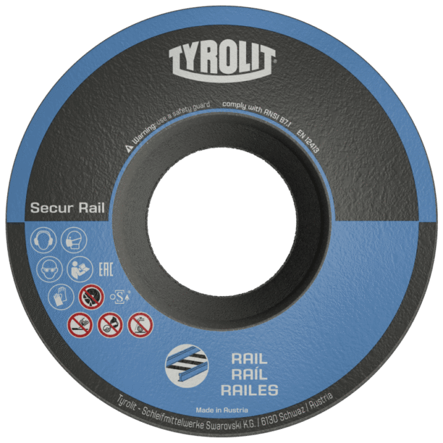 SECUR RAIL grinding wheels