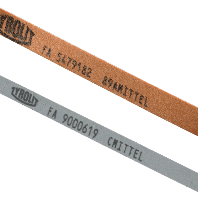 Triangular file ceramic bonded