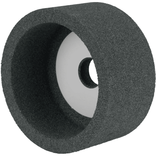 Ceramic conventional grinding wheels for dry grinding