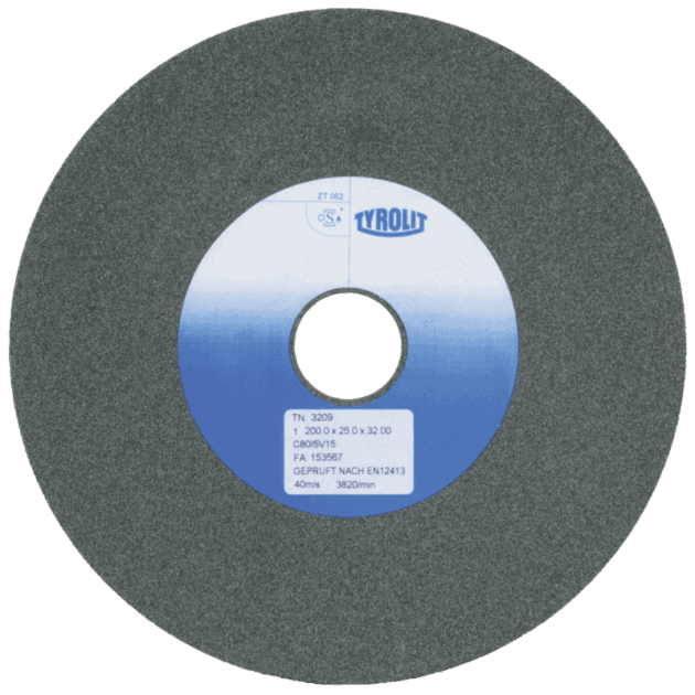 Ceramic external cylindrical grinding wheels