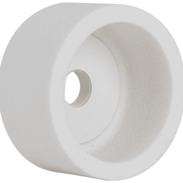 Ceramic grinding wheels for dry grinding