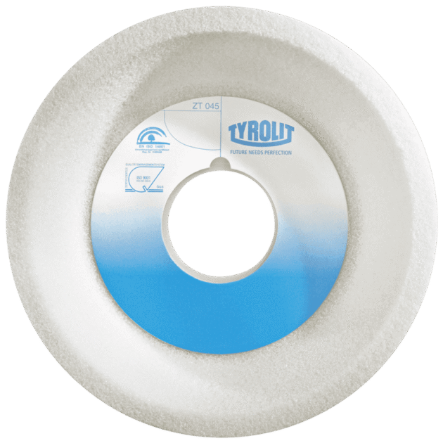 Ceramic grinding wheels for dry grinding