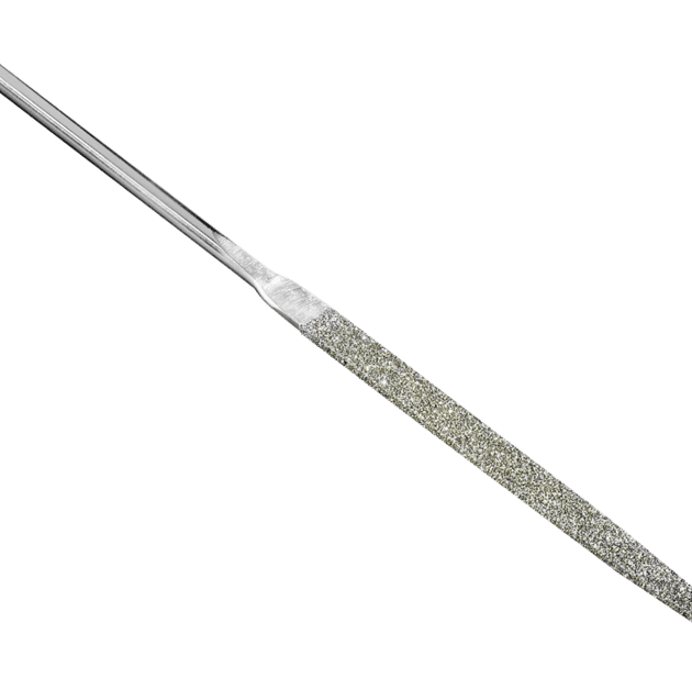 Diamond files electroplated bonded