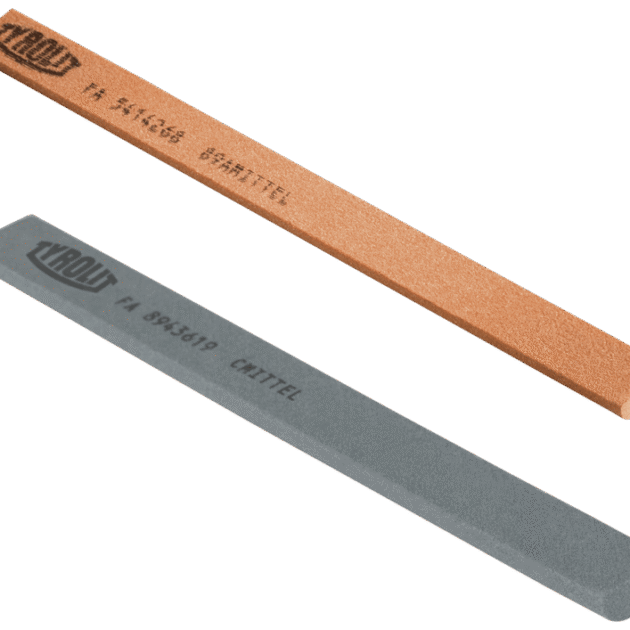 Half round files ceramic bonded