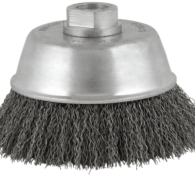 Brush angle grinder cup Premium for nonferrous