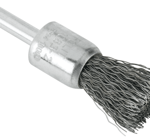 Brush straight grinder end-brush Basic universal