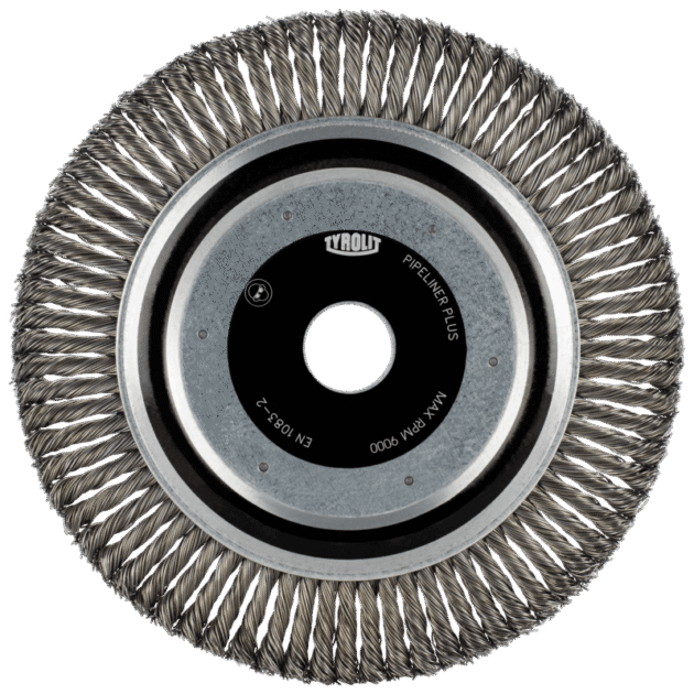 Brush angle grinder Premium Pipeliner for steel