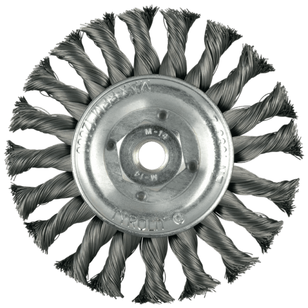 Brush straight grinder Basic shaft cup for steel