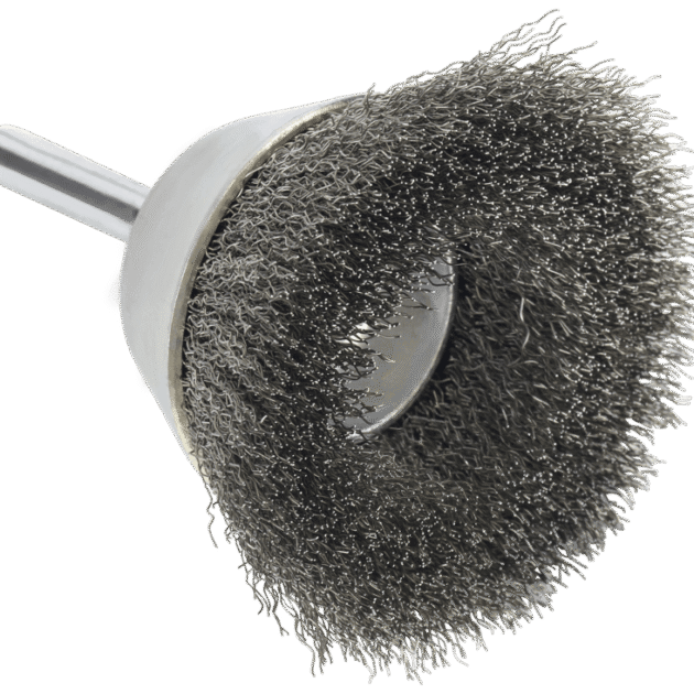 Brush straight grinder mounted shaft cup Premium for stainless steel