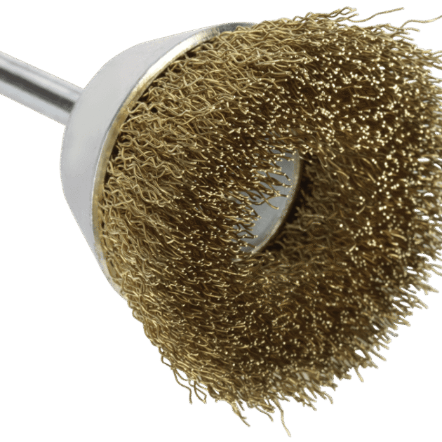 Brush straight grinder mounted shaft cup Premium for nonferrous