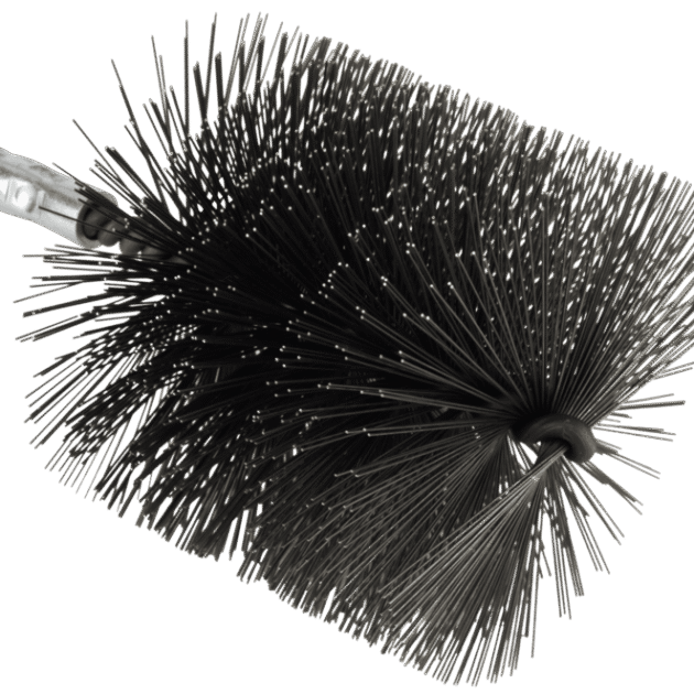 Brush handheld tube with thread Premium for steel