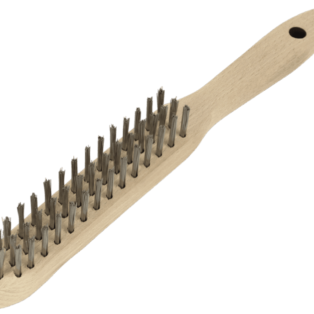 Brush handheld universal Premium for stainless steel