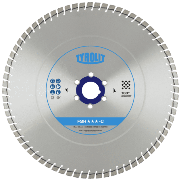 PREMIUM Floor saw blade |Cured concrete