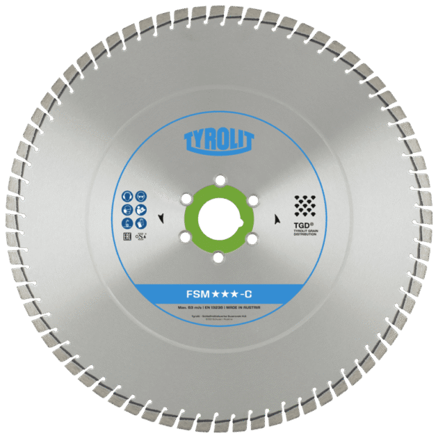 PREMIUM Floor saw blade |Cured concrete
