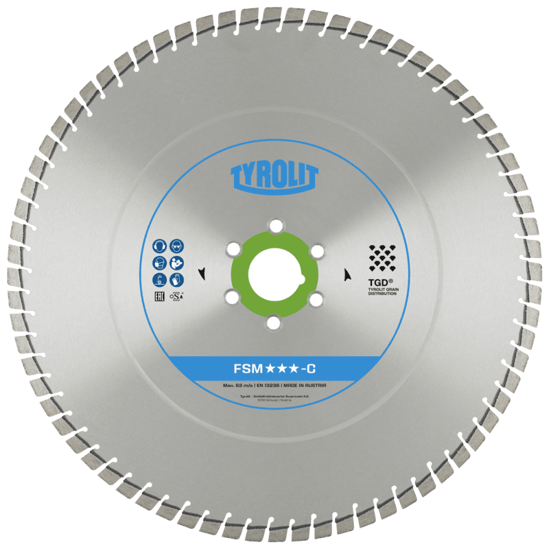 PREMIUM Floor saw blade |Cured concrete
