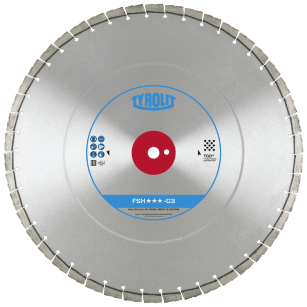 PREMIUM Floor saw blade |Cured concrete