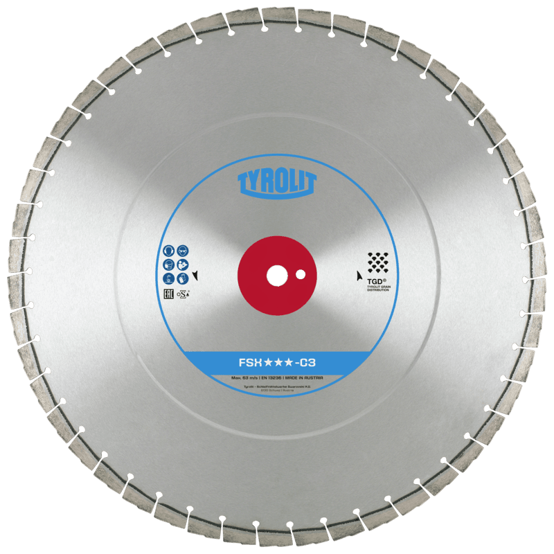 PREMIUM Floor saw blade |Cured concrete