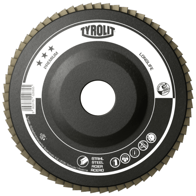 Flap disc Premium Longlife for steel