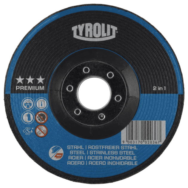 Grinding Wheel Premium 2in1