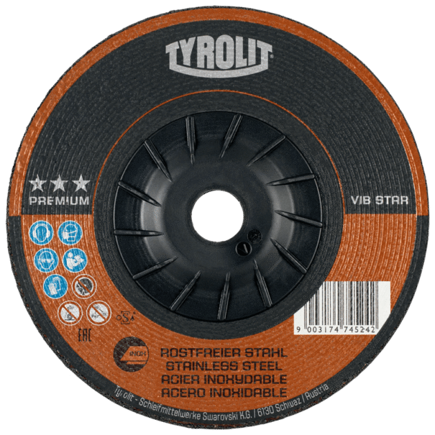 Grinding Wheel Premium Vibstar for stainless steel