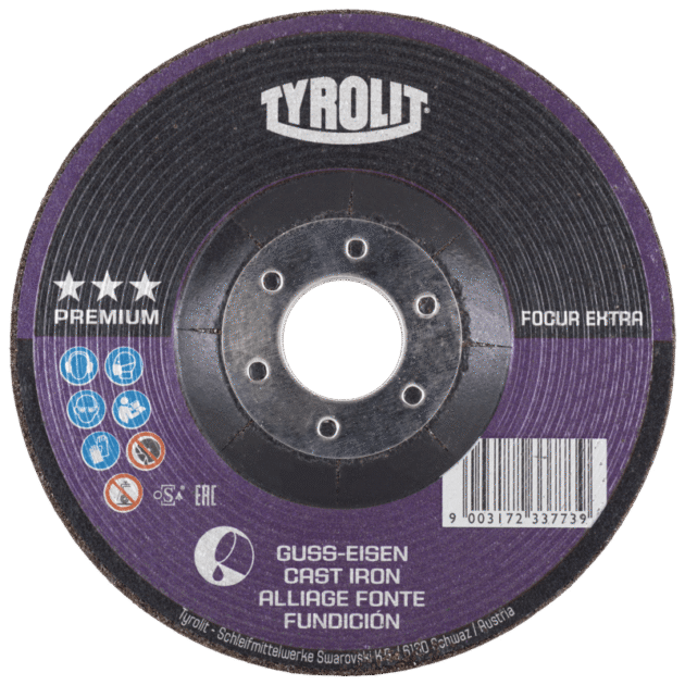 Grinding wheel Premium Focur Extra for cast iron