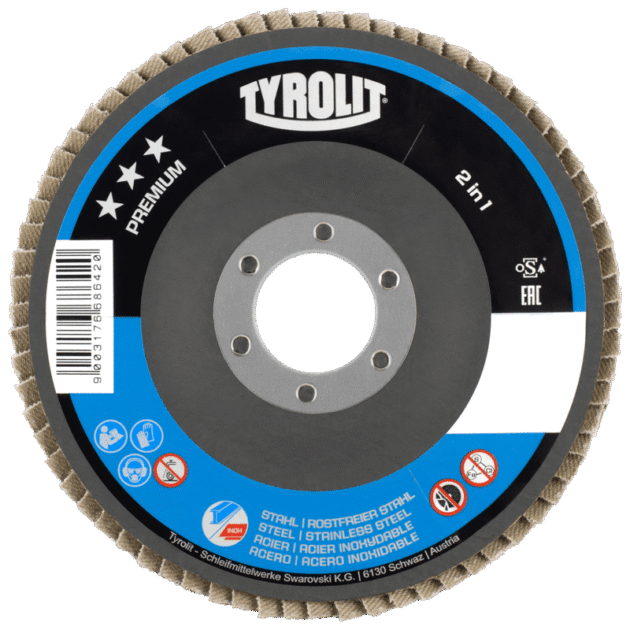 Flap disc Premium 2in1