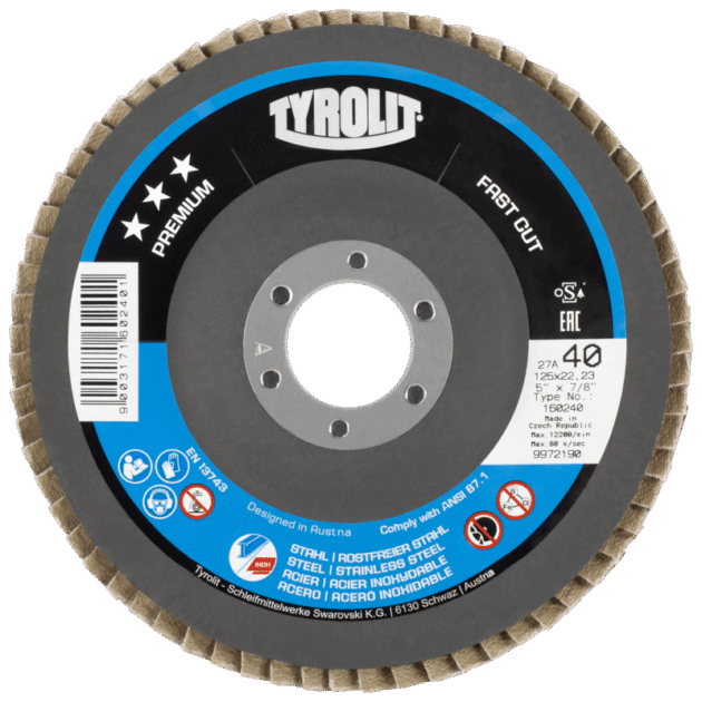 Flap disc Premium Fastcut 2in1