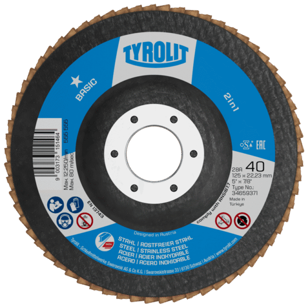 Flap disc Basic 2in1